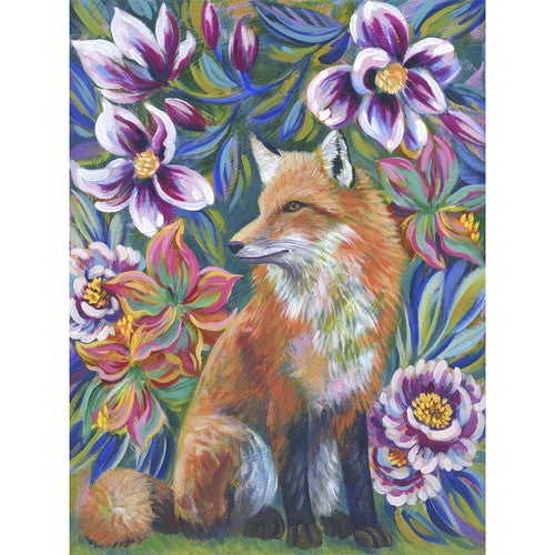 Daydreaming Fox Canvas Print