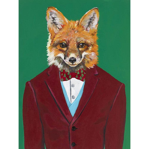 Mister Fox's Christmas Canvas Print