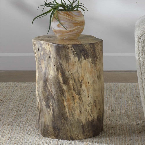 Lakeside Driftwood Natural Stool - OUT OF STOCK UNTIL 06/18/2025