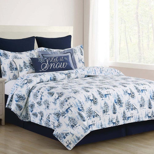 Winter's Grace Quilt Bedding Collection