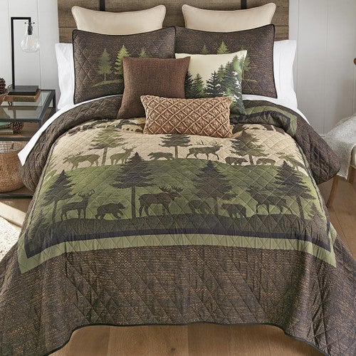 Forest Friends Quilt Bedding - CLEARANCE