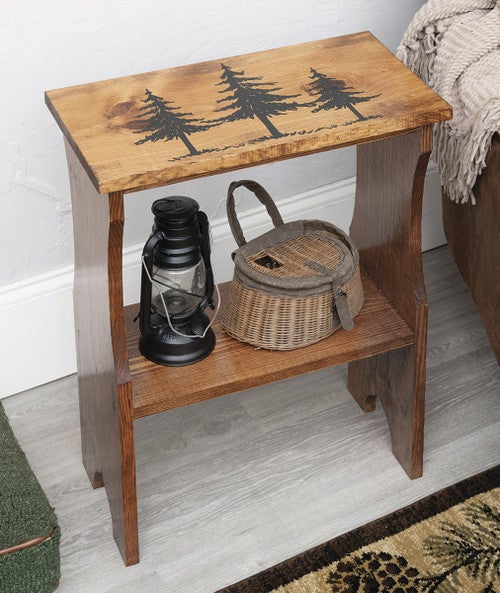 Rustic Pines Side Table