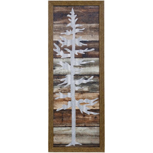 Rustic Tree Silhouette Wall Art - 2