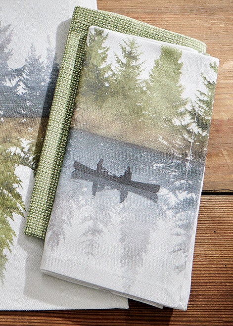 Tranquil Lake Napkin