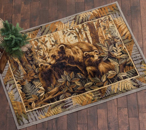 Fern Bears Rug Collection
