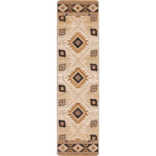 Whiskey Gold Rush Rug - 2 x 8