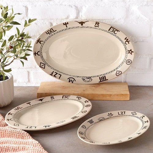 Branded Platter Set (3pcs)