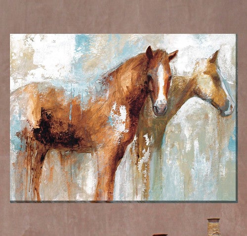 Horse Spirit Outdoor Canvas Wall Art