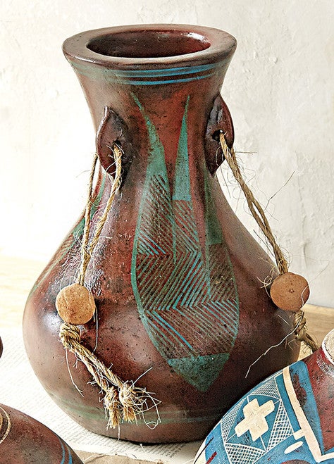 Firestorm Clay Pottery Vase