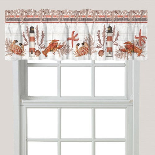 Lighthouse Bounty Valance - OVERSTOCK