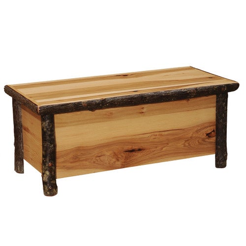 Hickory Traditional Log Blanket Chest