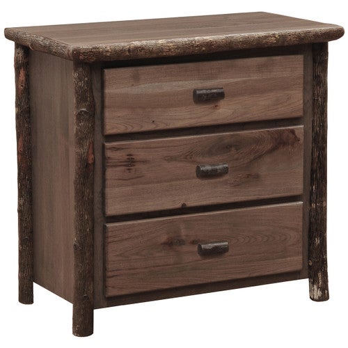 Hickory Espresso 3 Drawer Chest