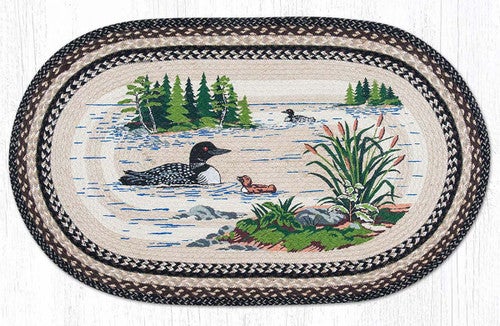 Spring Lake Loons Patch Rug Collection