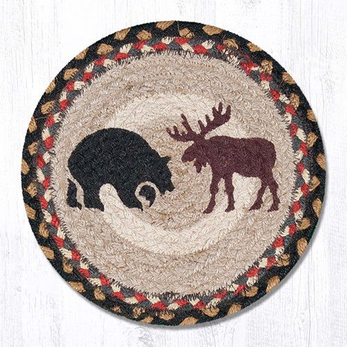 Moose & Bears Trivets - Set of 3