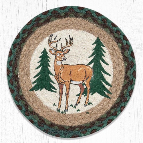Double Tree Deer Trivets - Set of 3