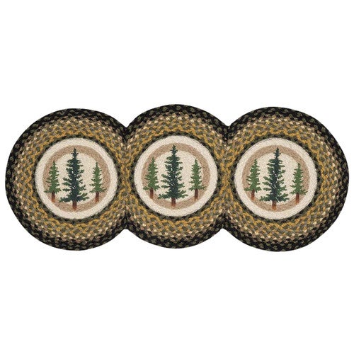Forest Pines Tri-Circle Table Runner