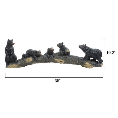 Bear Crossing Sculpture