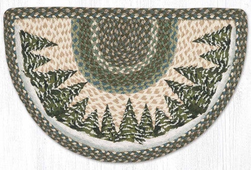 Winter Grove Half-Round Rug