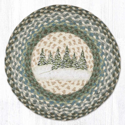 Winter Grove Braided Chair Pads - Set of 2