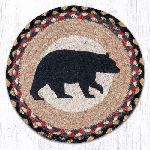 Walking Bear Braided Trivets - Set of 3