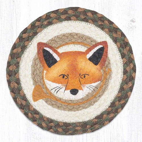 Sly Fox Round Trivets - Set of 3