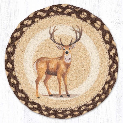 Staring Buck Trivets - Set of 3