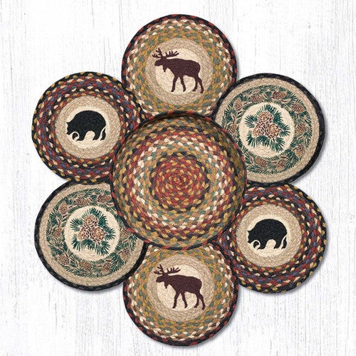 Wilderness Adventure Braided Trivets & Basket Set - OUT OF STOCK UNTIL 05/20/2025