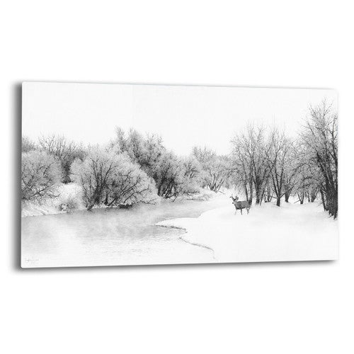 Winter Stag Canvas Wall Art