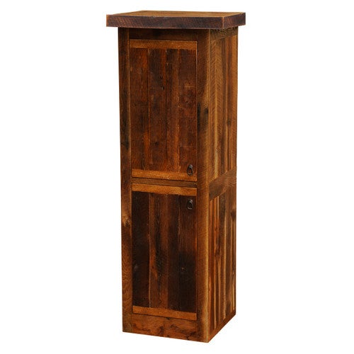 Barnwood Linen Cabinet - 18 Inch