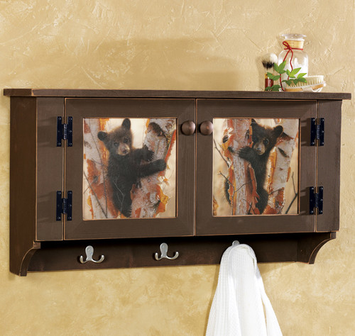 Bear Cubs Wall Cabinet