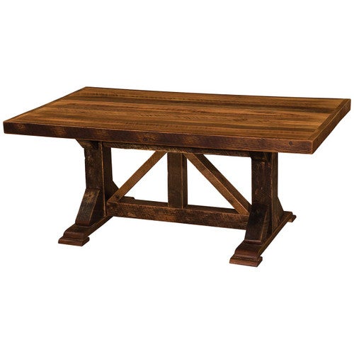 Barnwood Homestead Rectangle Dining Table - 5 Foot