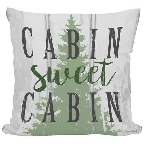 Forest Cabin Indoor/Outdoor Pillow