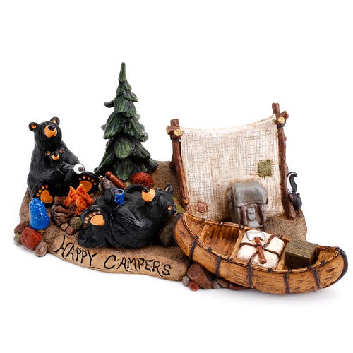 Bears Camping Out Figurine - OUT OF STOCK UNTIL 02/18/2026