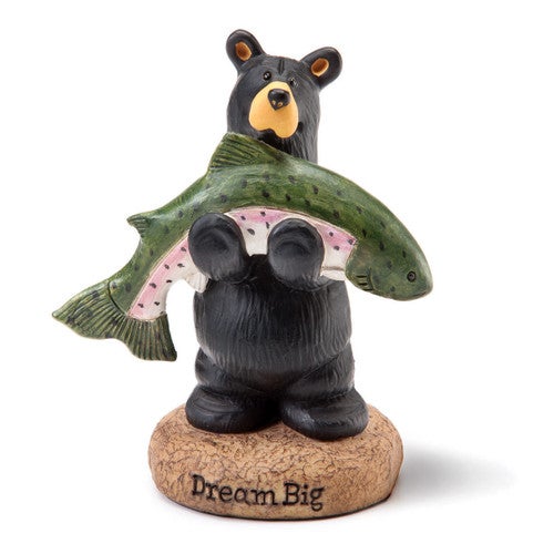 Fishing Bear Figurine - OUT OF STOCK UNTIL 02/18/2026