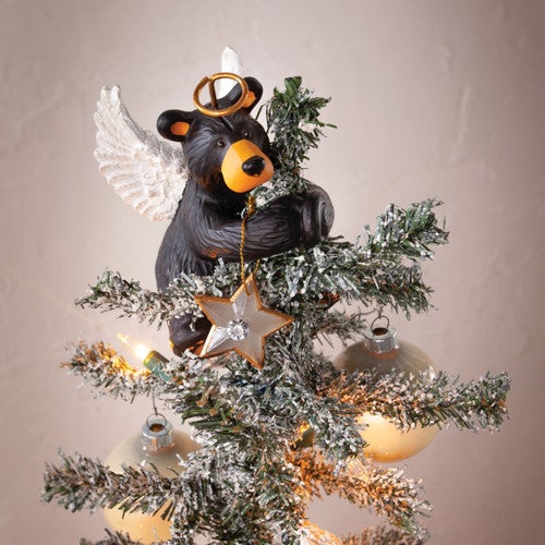 Angel Bear Christmas Tree Topper