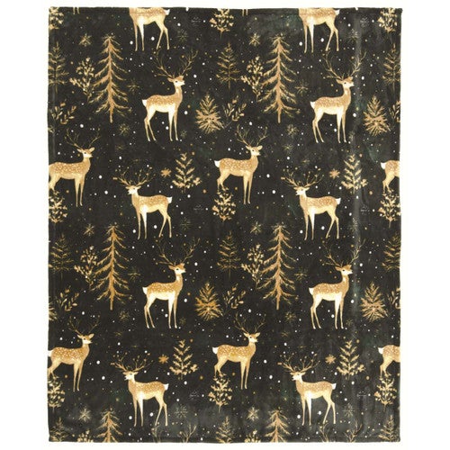Baby Buck Plush Travel Blanket