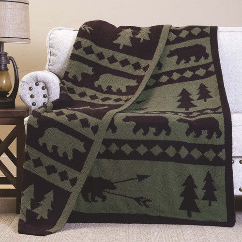 Wilderness Trails Stretchy Throw