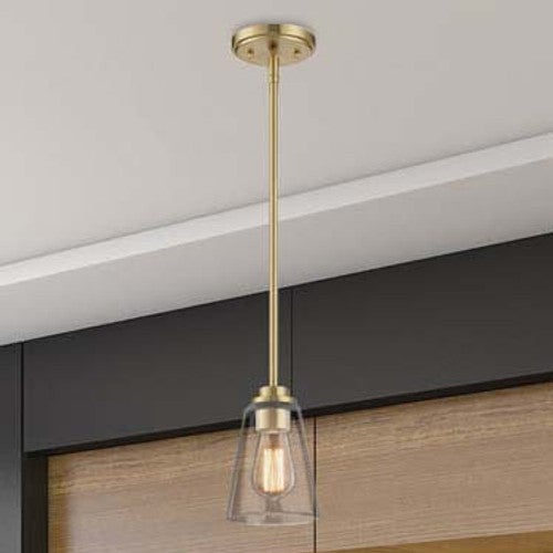 Delphi Brass Pendant Light