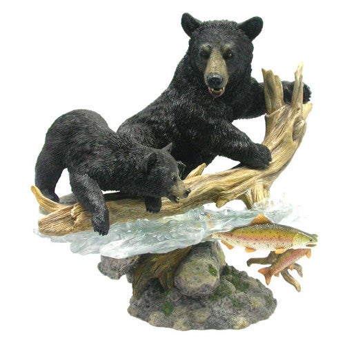 River's Edge Bear Sculpture