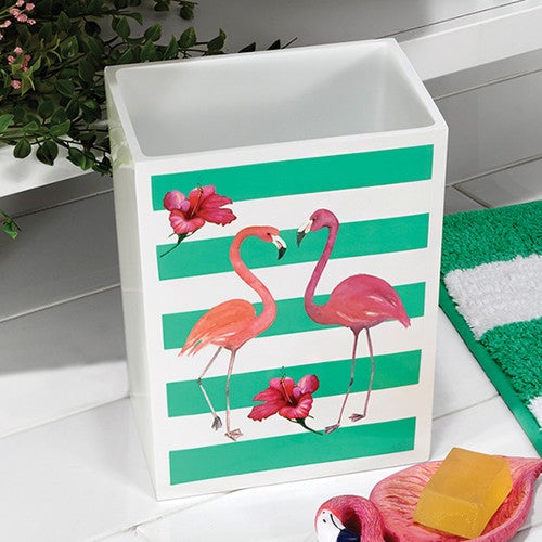 Flamingo Bay Waste Basket - CLEARANCE