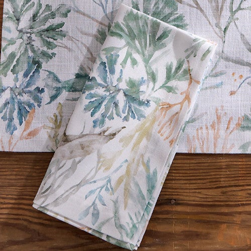 Seaweed Garden Napkin - OVERSTOCK