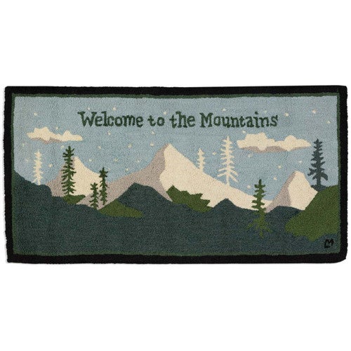 Snowcap Hollow Hooked Accent Rug