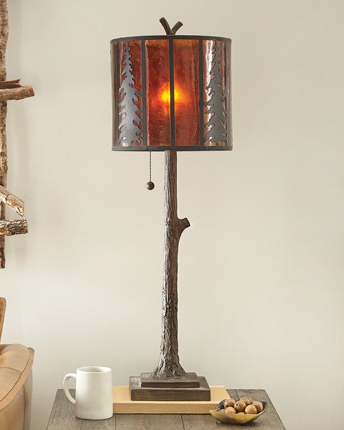Forest Glow Buffet Lamp