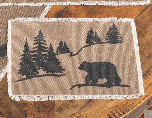 Bear Forest Placemat - Set of 4
