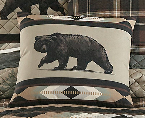 Durango Bear Accent Pillow