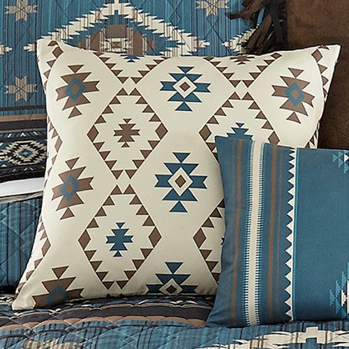 Tahoe Sky Diamond Pillow