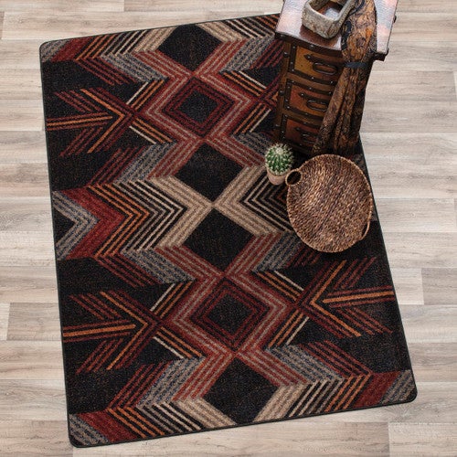 Aztec Arrows Rug - 8 x 11