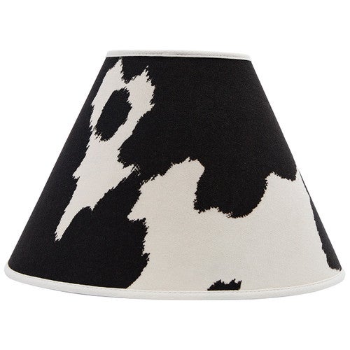 Cow Print Lampshade - 14 Inch