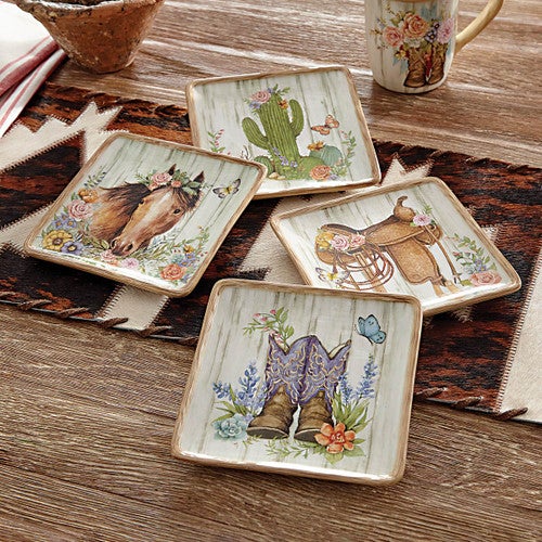 Highland Ranch Salad Plates - Set of 4
