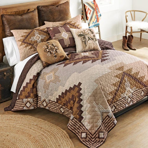 Canyon Echoes Quilt Bed Set - King